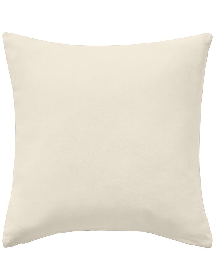Housse de coussin unie bachette - lot de 2 (écru) Housse de coussin unie bachette - lot de 2 (écru)