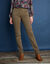 Pantalon droit gainant - grande stature entrej. 78 cm (vert olive)