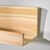 Étagère-cimaises en pin  (bois)