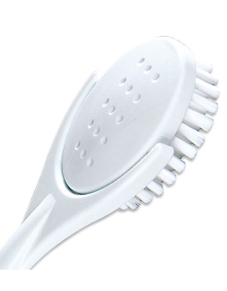 Brosse dos tête pivotante (blanc)