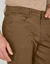 Pantalon droit 5 poches &eacute;lastiqu&eacute; c&ocirc;t&eacute;s - L30 (cuivre)