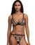 Soutien-gorge foulard tulle brodé Suzy, avec armatures (noir)