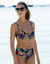 Haut de maillot de bain corbeille Pylea - avec armatures (marine / rose)