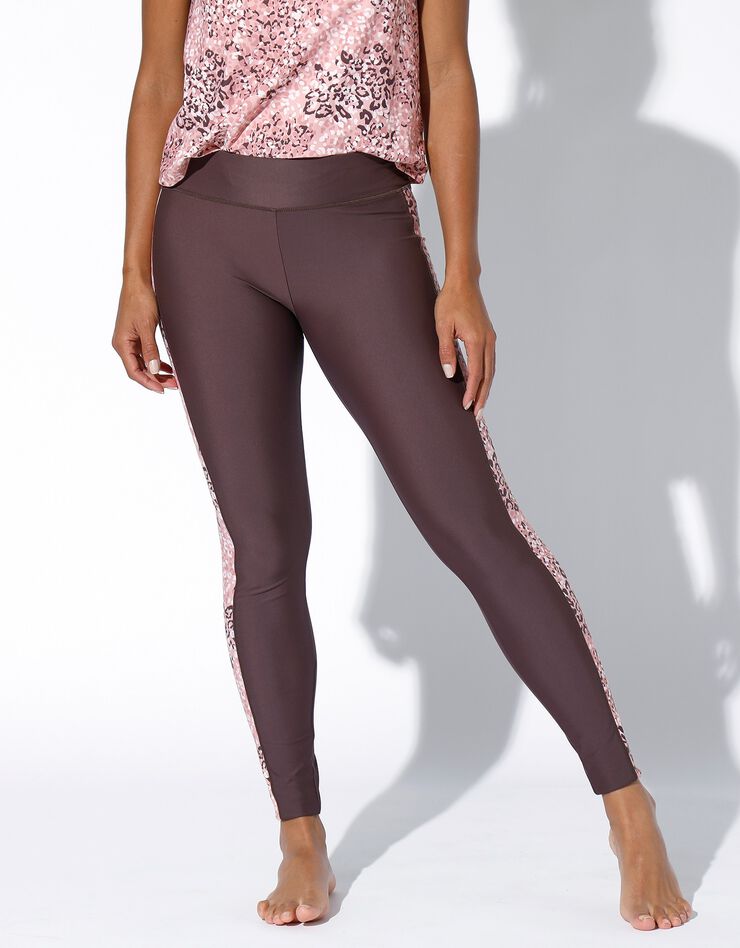 Legging sport bandes côtés (taupe grisé) Legging sport bandes côtés (taupe grisé)