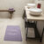 Tapis de bain motif fantaisie (lilas)