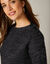 Pull tunique boutonné, toucher doux (noir)