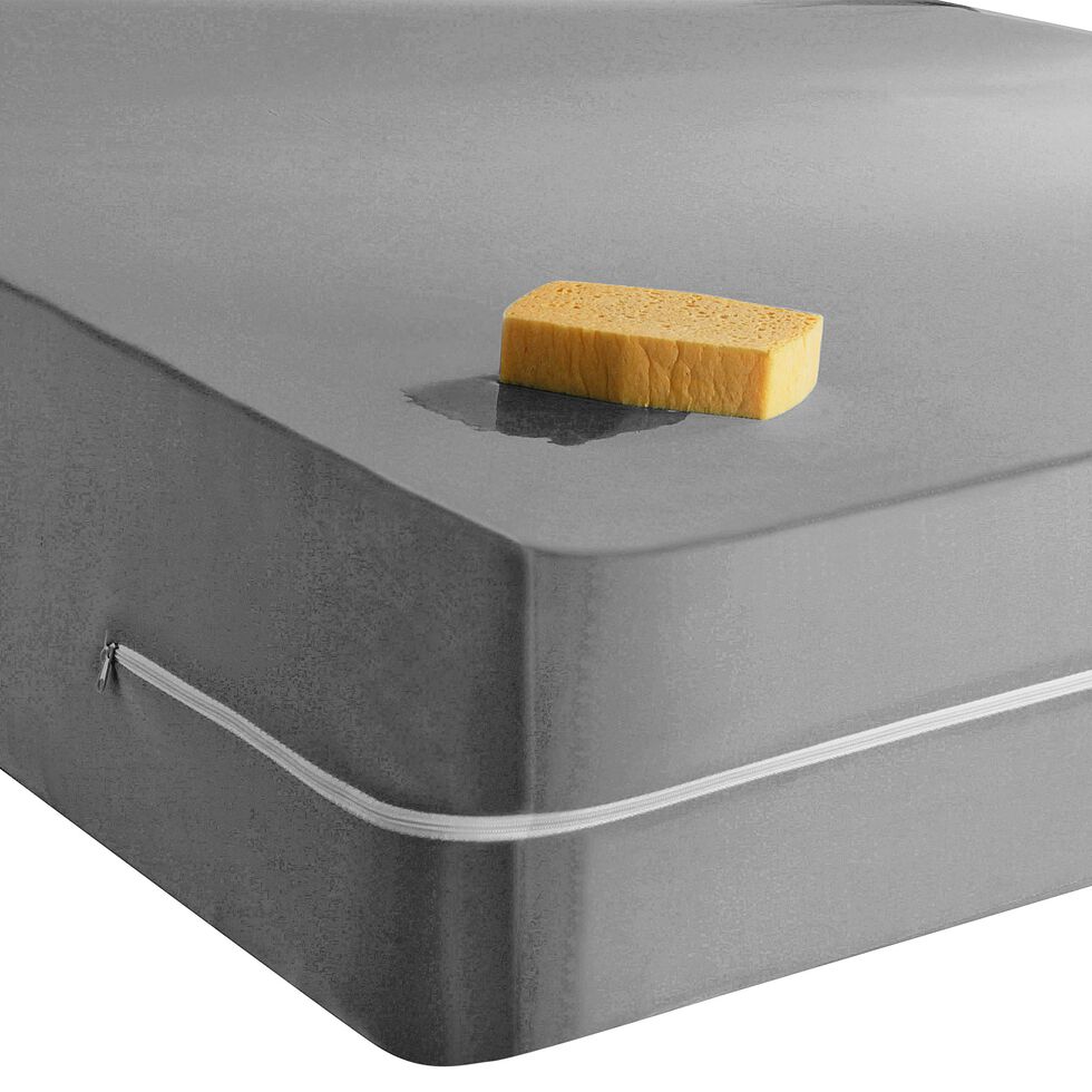 Housse de matelas imperméable, gris anthracite Housse de matelas imperméable, gris anthracite