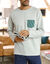 T-shirt pyjama manches longues gris (gris)