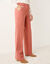 Pantalon élégant droit, uni (paprika)