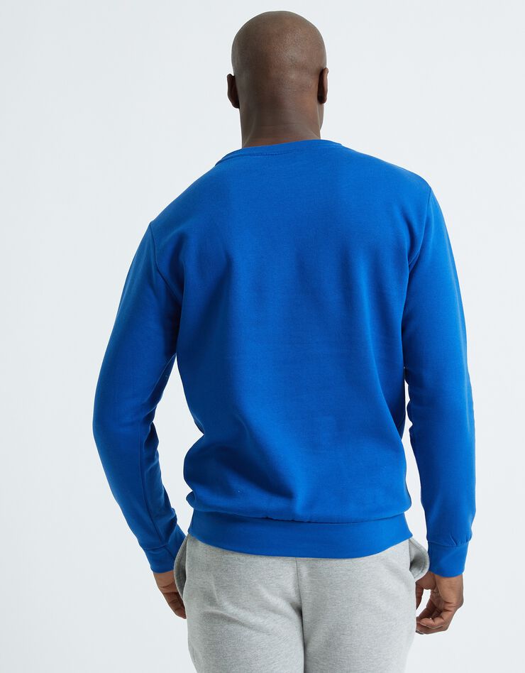 Sweat molleton col rond (bleu roy)