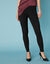 Legging taille &eacute;lastiqu&eacute;e - lot de 2 (caramel / noir)