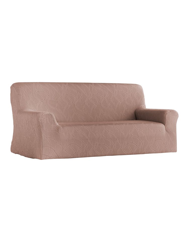 Housse fauteuil et canapé préformée "Alexia" (corail)