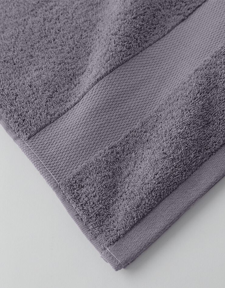 Éponge unie coton modal 500 g/m² (gris)