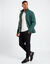 Veste polaire zipp&eacute;e int&eacute;rieur fourr&eacute; peluche (vert)