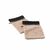 &Eacute;ponge unie 450 g/m&sup2; liteau jacquard confort moelleux (sable)