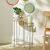 Lot de 2 tables d'appoint en métal et bois (naturel)
