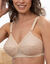 Soutien-gorge forme emboîtante et couvrante « Coeur Croisé iconique » - sans armatures (peau)