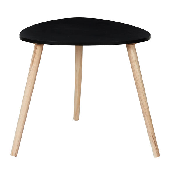 Table d'appoint, petit modèle hauteur 40 cm (noir)