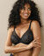 Soutien-gorge emboîtant dentelle et tulle « Muse » - avec armatures (noir)