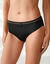 Culotte forme midi taille haute microfibre et ceinture dentelle  - lot de 3  (neutre)