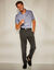 Pantalon taille réglable sans pince - polyester  (noir)
