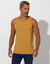 Débardeur uni col rond - lot de 3  (orange + vert + jaune)