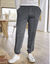 Pantalon loisirs molleton, bas resserrés (anthracite chiné)