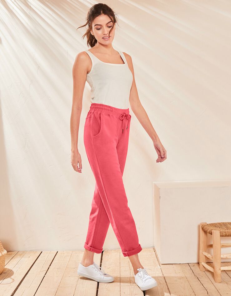 Joggpant taille élastiquée (corail) Joggpant taille élastiquée (corail)