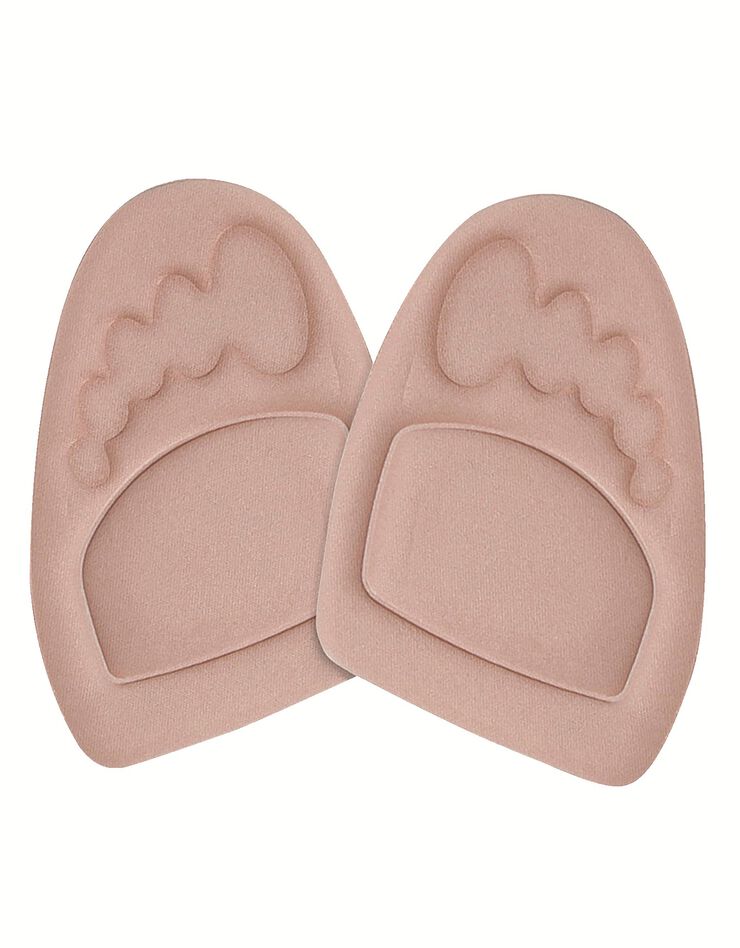 Coussinet plantaire mémoire de forme - la paire (beige) Coussinet plantaire mémoire de forme - la paire (beige)