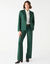 Veste blazer fluide, manches longues (vert sapin)