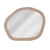Miroir forme organique, en rotin (naturel)