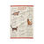 Torchon calendrier chiens chats oiseaux - lot de 3 (multicolore)