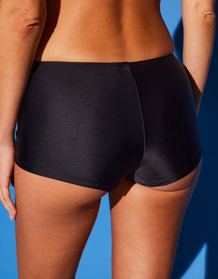 Boxer de bain ventre plat - Solaro (noir)