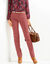 Pantalon droit gainant - petite stature entrej. 75 cm (terracotta)