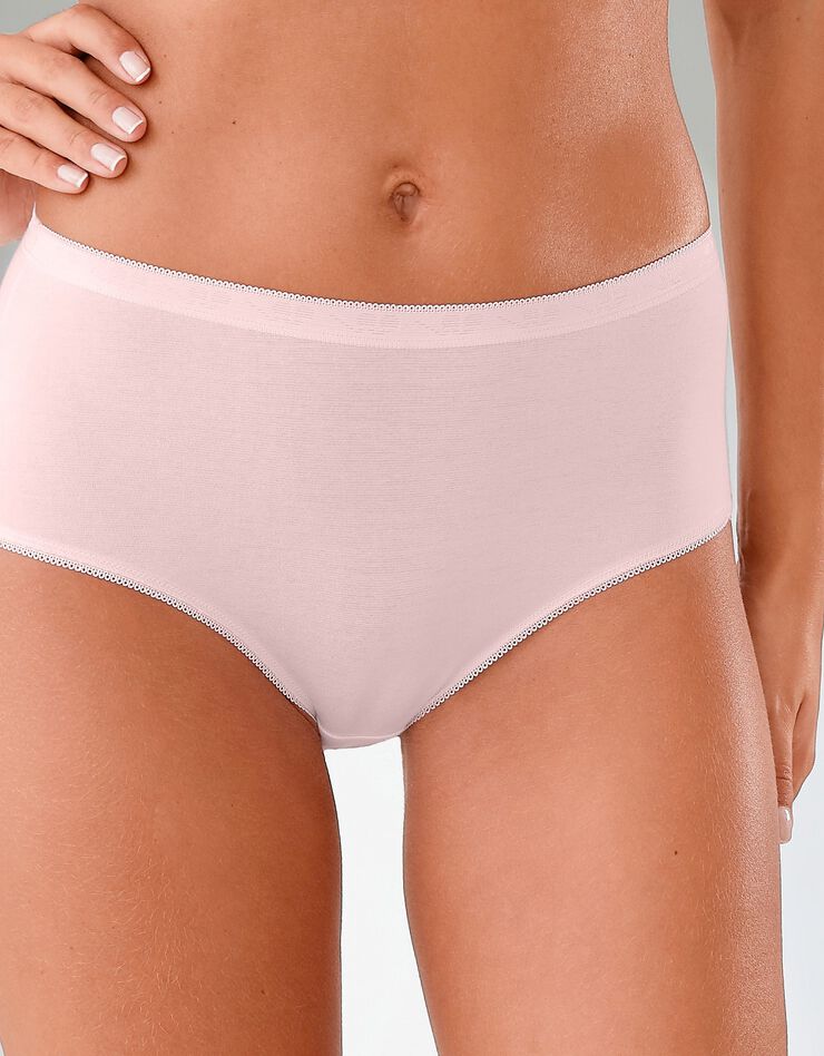 Culotte maxi basique - lot de 3 (kaki + rose + terracotta) Culotte maxi basique - lot de 3 (kaki + rose + terracotta)