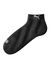 Chaussettes basses matelassées quarter - lot de 3 paires (noir)
