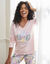 Tee-shirt manches longues "Nature Sauvage" (rose)