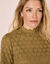 T-shirt dentelle, manches blousantes (kaki)