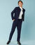 Veste blazer courte unie, Spécial Petites (marine)