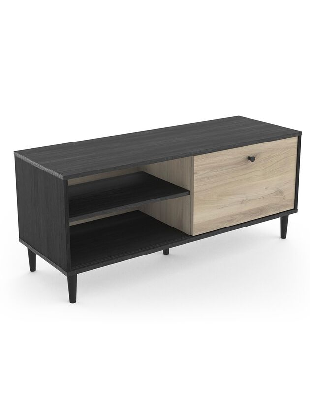 Meuble TV HAMFIELD – 2 coloris (noir)