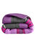 Couette coton imprimée Detroit 200 g/m² (prune)
