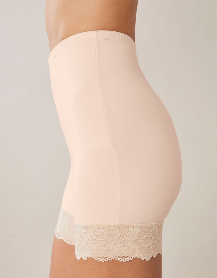 Panty microfibre et dentelle - sculptant (peau)