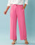 Pantalon large fluide Sp&eacute;cial Petites (rose)