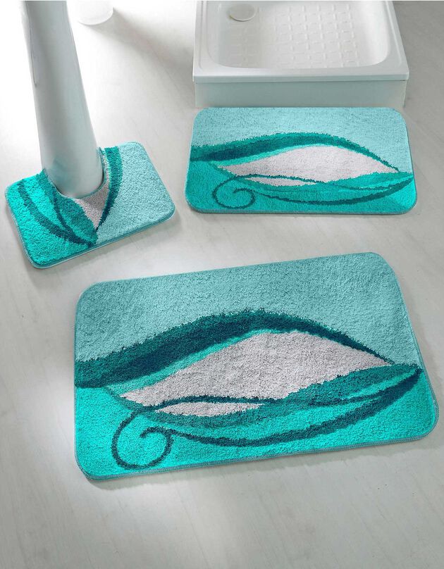 Tapis de bain fantaisie Zilla (lagon)