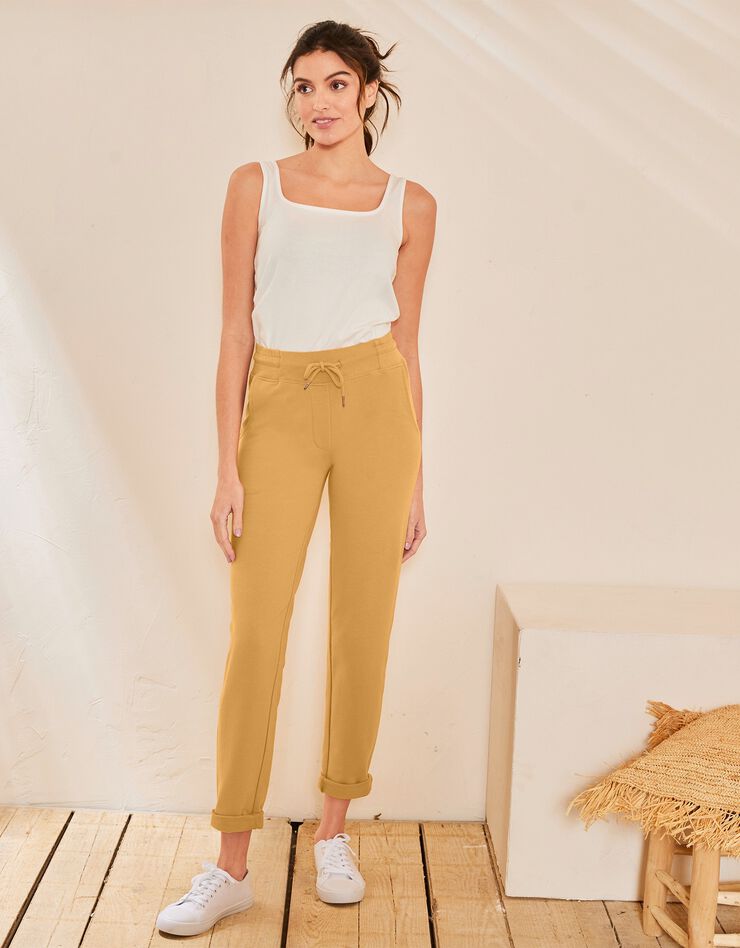 Joggpant taille élastiquée (curry) Joggpant taille élastiquée (curry)