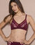 Soutien-gorge grand maintien microfibre Caminata - sans armatures (prune)