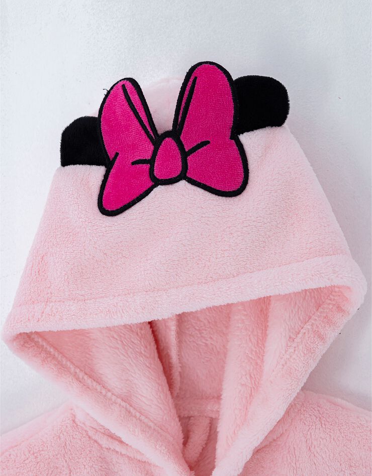 Robe de chambre enfant Minnie® à capuche - polaire (rose)