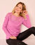 Pull macramé (lilas)