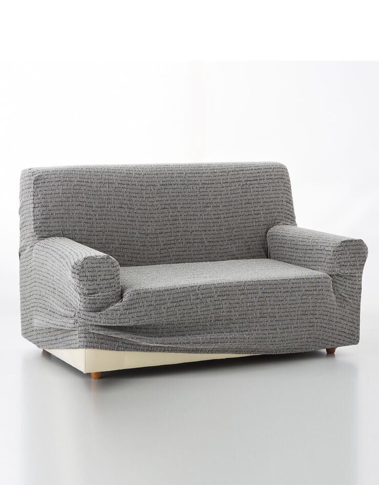 Housse extensible Lola pour fauteuil et canapé (gris)