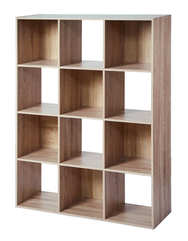 Meuble de rangement ORIGAME – 12 cases (naturel)